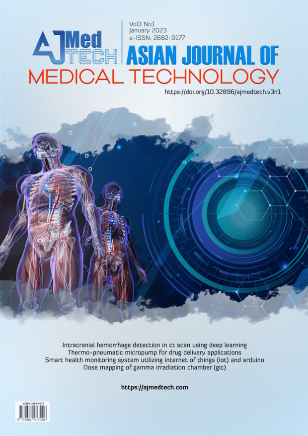 					View Vol. 3 No. 1 (2023): Asian Journal of Medical Technology
				