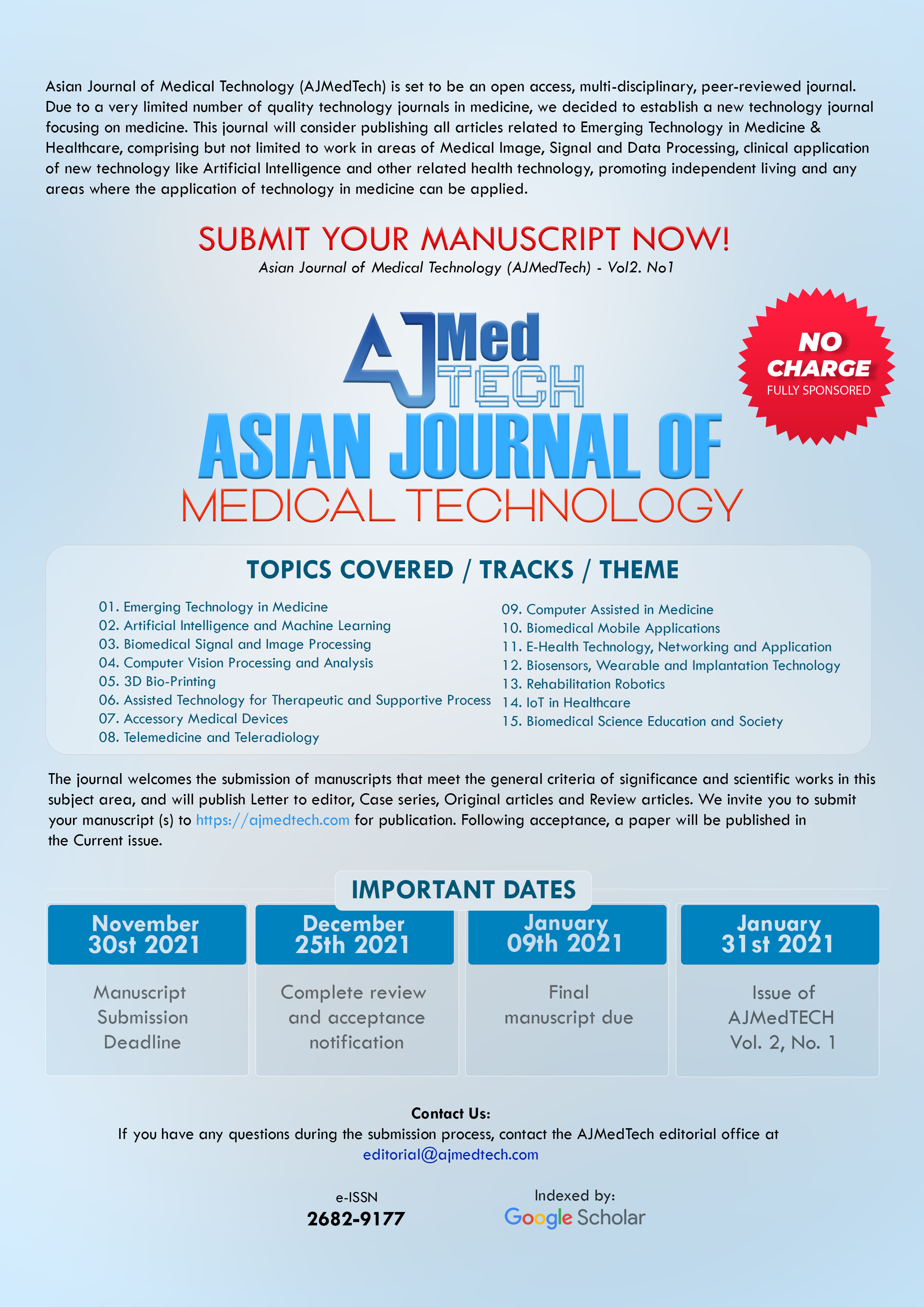 Asian Journal Of Medical Technology